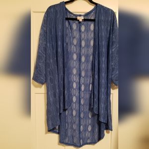 Lularoe open lace cardigan
